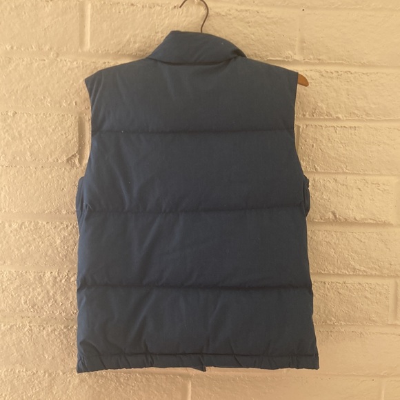 Vintage 70s The North Face Blue Down Puffer Vest - Picture 3 of 10